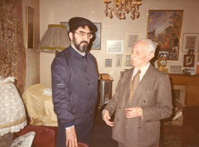 دیدار استاد خسرو شاهی با شخصیتهای داخلی