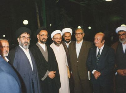 دیدار استاد خسرو شاهی با جرج جرداق
