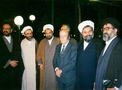 دیدار استاد خسرو شاهی با جرج جرداق