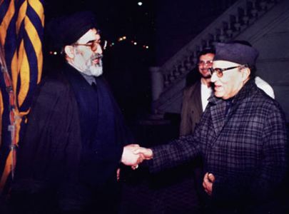 دیدار استاد خسروشاهی با مقامات مصر