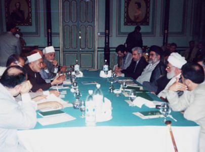 دیدار استاد خسروشاهی با مقامات مصر