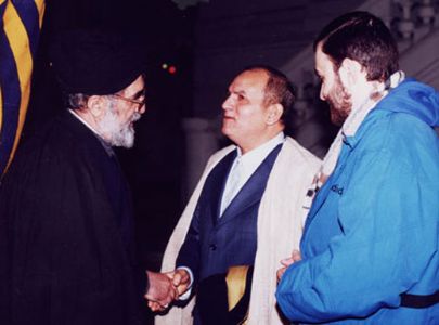 دیدار استاد خسروشاهی با مقامات مصر