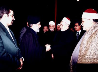دیدار استاد خسروشاهی با مقامات مصر