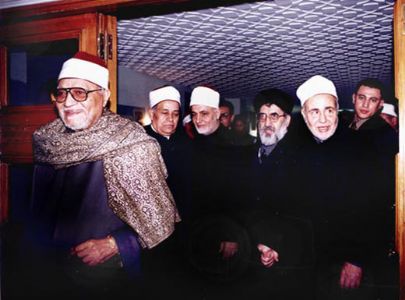 دیدار استاد خسروشاهی با مقامات مصر