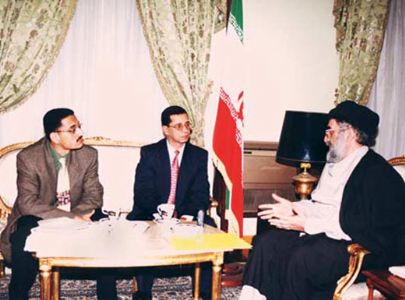 دیدار استاد خسروشاهی با مقامات مصر