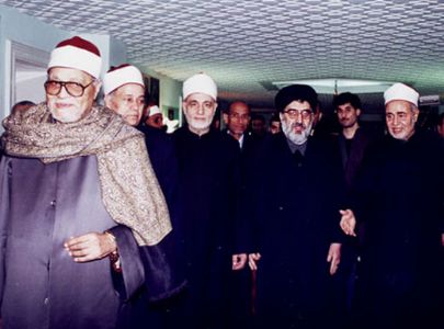 دیدار استاد خسروشاهی با مقامات مصر