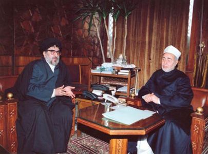 دیدار استاد خسروشاهی با مقامات مصر
