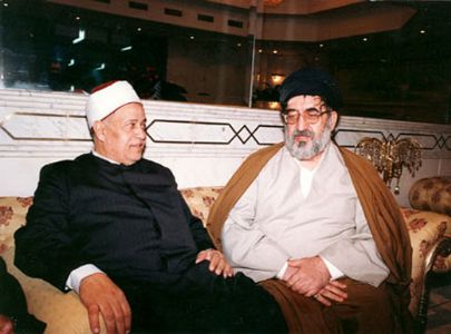 دیدار استاد خسروشاهی با مقامات مصر