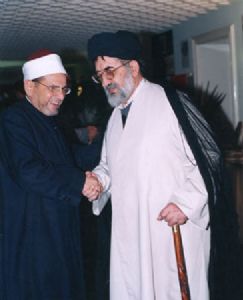 دیدار استاد خسروشاهی با مقامات مصر
