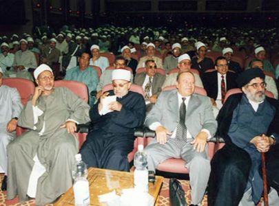 دیدار استاد خسروشاهی با مقامات مصر