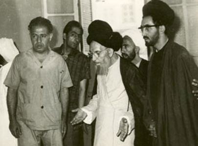 دیدار استاد خسرو شاهی با علما