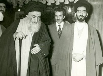 ‏استاد خسرو شاهی با علما‏