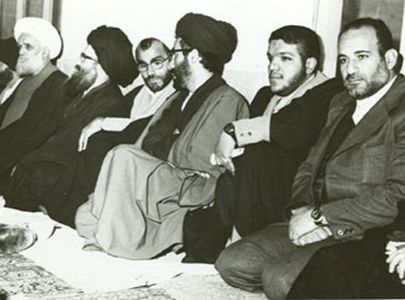 ‏استاد خسرو شاهی با علما‏