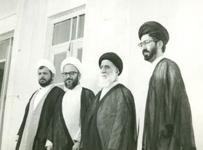 ‏استاد خسرو شاهی با علما‏