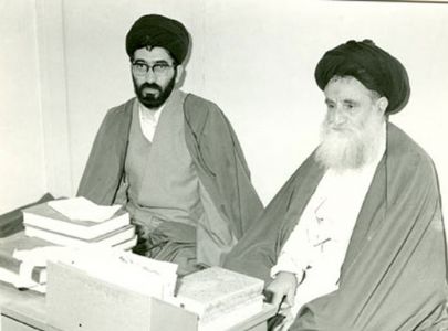 دیدار استاد خسرو شاهی با علما