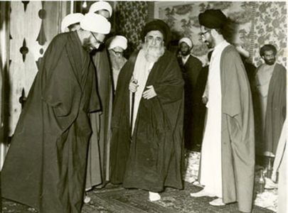 استاد سید هادی خسروشاهی، آیت الله مرعشی نجفی ، آیت الله شیخ هاشم آملی